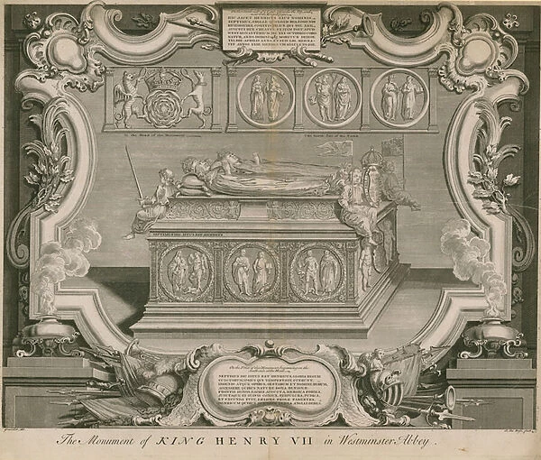 The monument of King Henry VII (engraving)