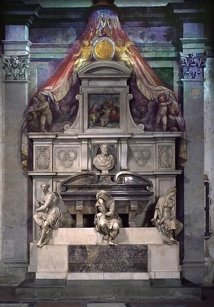 Monument to Michelangelo Buonarroti (1475-1564) (marble)
