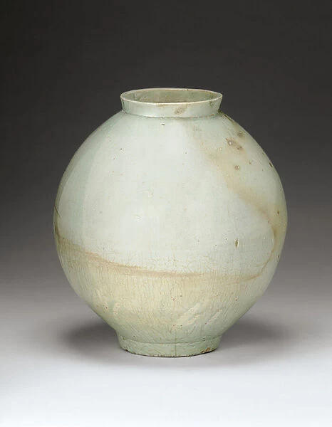 Moon jar, Choson Period (porcelain)