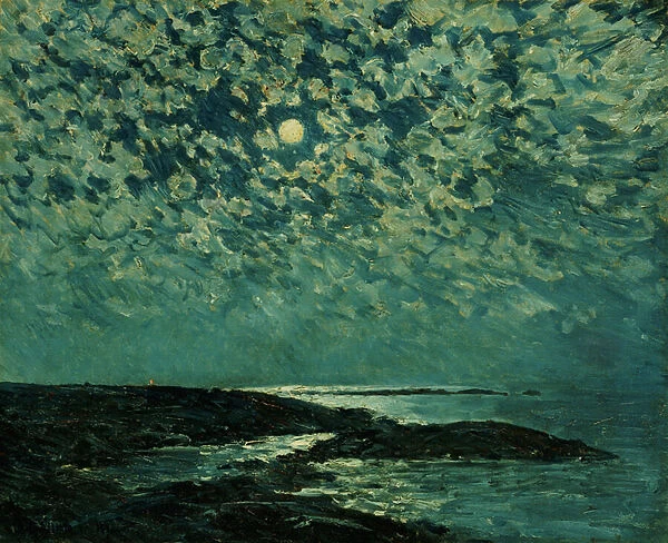 Moonlight, Isle of Shoals, 1892 (oil on canvas)