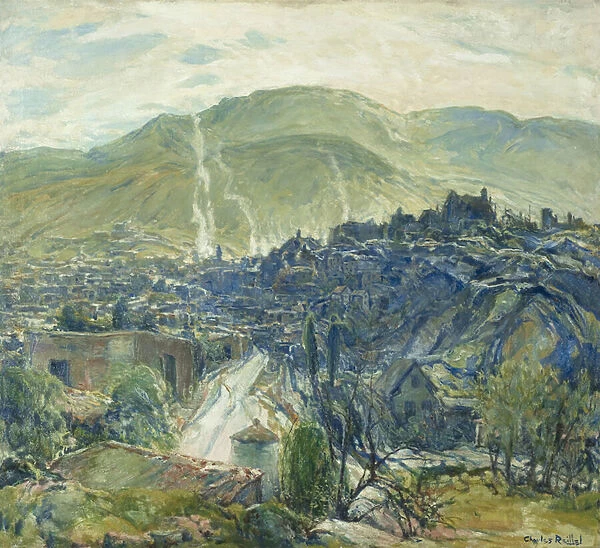 Morning, Nogales, Arizona, 1928 (oil on canvas)