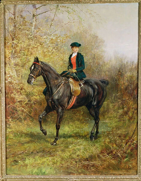The Morning Ride, 1891 (oil on canvas)