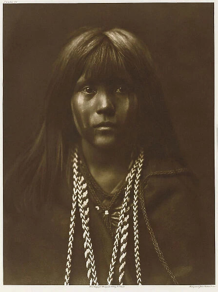 Mosa - Mohave, plate from The North American indian, Portfolio 2, 1899-1910, 1907-30 (large format photogravure)