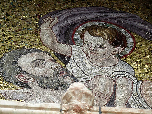 Mosaic depicting St Nicholas, from the Cathedral Basilica of Saint Mark
