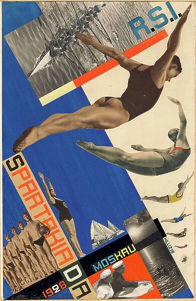 Moscow Spartakiada, 1928 (collage)
