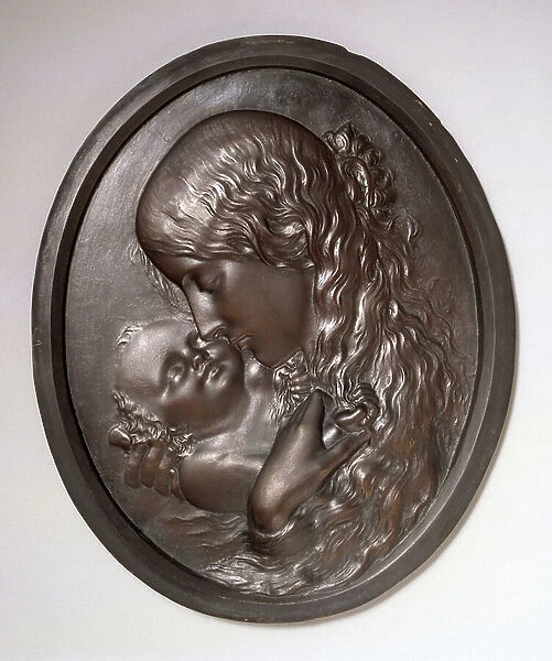 Mother and Child relief (bronze)
