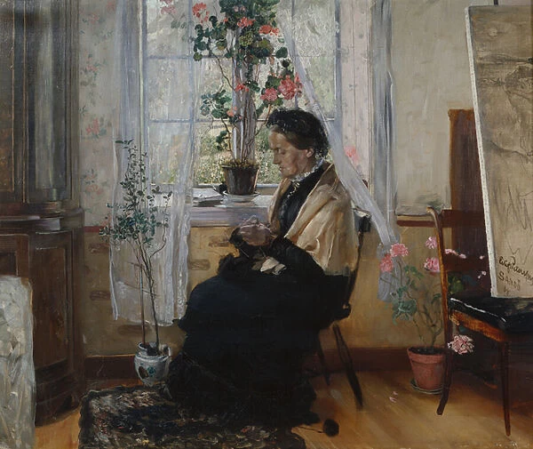 Mothers portrait, 1884