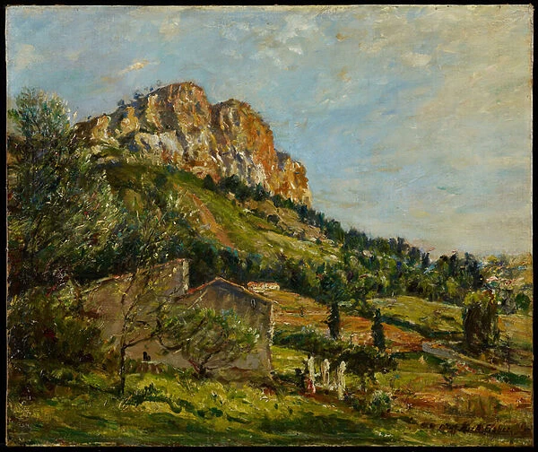 Mount Canaille, Cassis, 1923 (oil on canvas)
