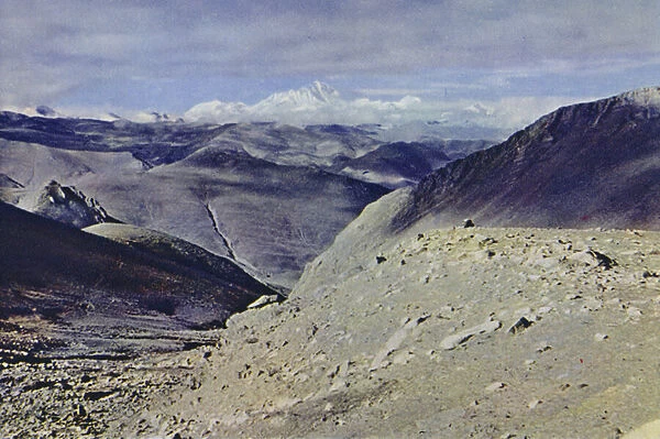 Mount Everest from the Pang La (photo)