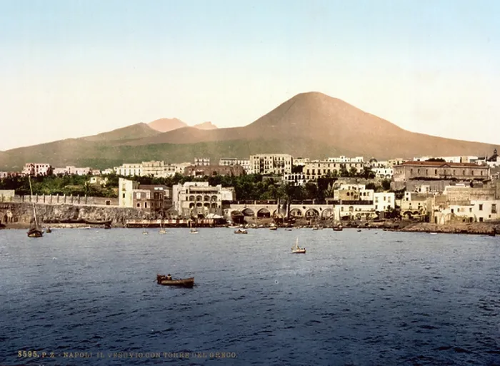 Framed Print : Mount Vesuvius