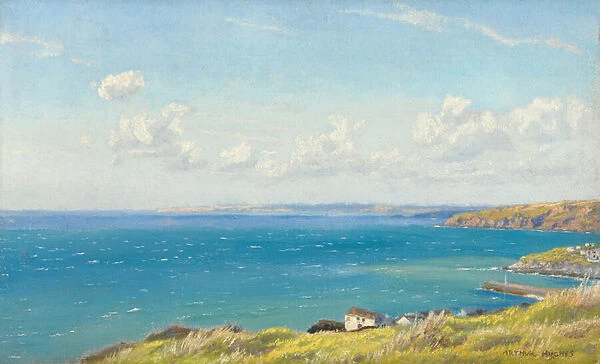 Mounts Bay, c. 1899 (oil on artists board)