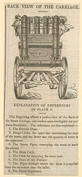 Mr Gurneys New Steam Carriage (engraving)
