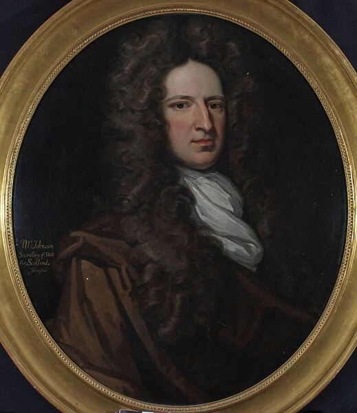 Mr James Johnston (oil on canvas)