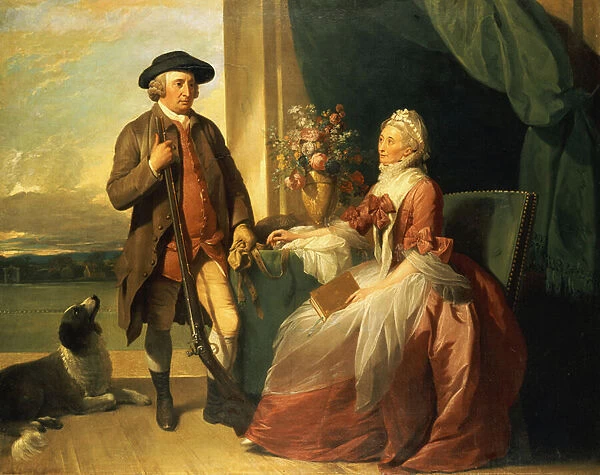 Mr. Robert Grafton and Mrs. Mary Partridge Wells Grafton, 1773 (oil on canvas)