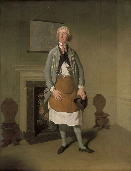 Mr Suett as Dicky Gossip in My Grandmother, 1797 (oil on canvas)