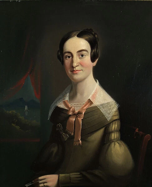 Mrs. Eunice Hall of Portland, Maine, 1839 (oil on canvas)