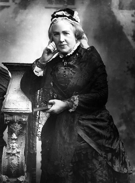 Mrs Gladstone, 1888 (b  /  w photo)