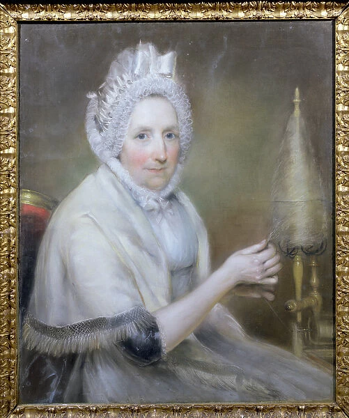 Mrs Jeremy Dixon of York (pastel)