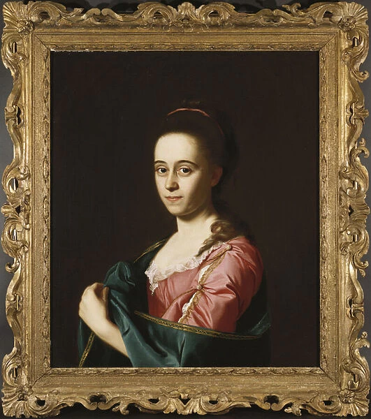 Mrs. Joshua Henshaw II (Catherine Hill) c. 1770-74 (oil on canvas)