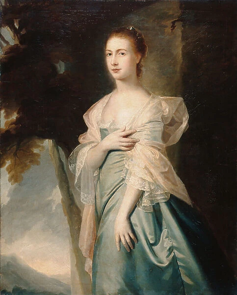 Mrs. Margaret Ainslie (oil on canvas)