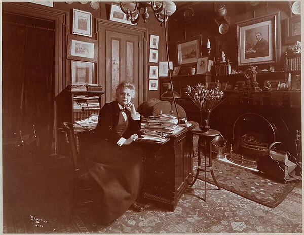 Mrs. Thurber, National Conservatory of Music, 47 & 49 W. 25th St. 1905 (gelatin silver print)