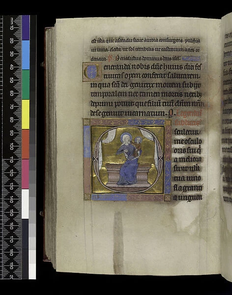 MS 300 f. 284v, Song of Songs, from the Psalter and Hours of Isabella of France, Paris, c