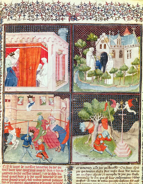 Ms 3479 fol. 1 The Story of Lancelot and the Quest for the Holy Grail