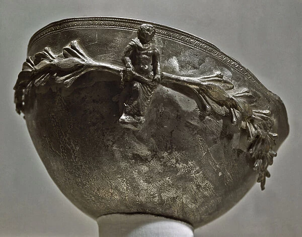 Mug of the Volga region, 1st century BC (silver)