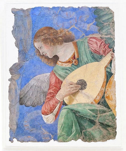 Music making angels, around 1480 (fresco)