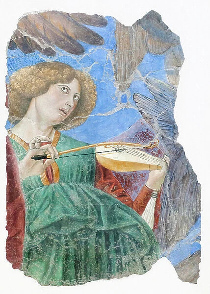 Music making angels, around 1480 (fresco)