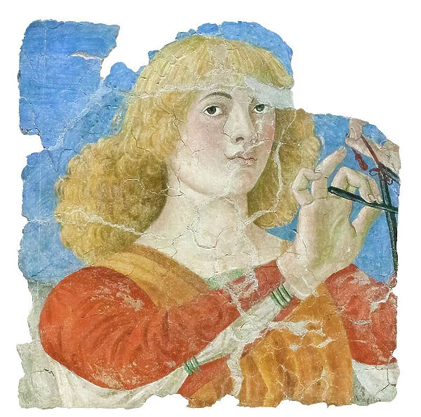 Music making angels, around 1480, (fresco)
