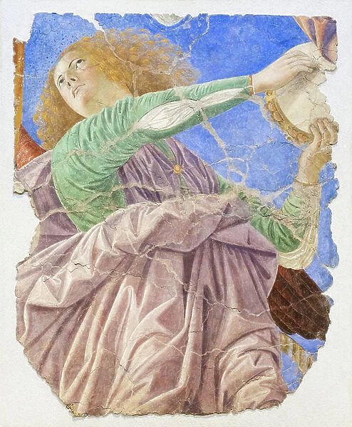 Music-making angels, c. 1480 (restored fresco)