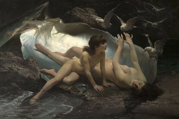 The Naiads, 1881 (oil on canvas)