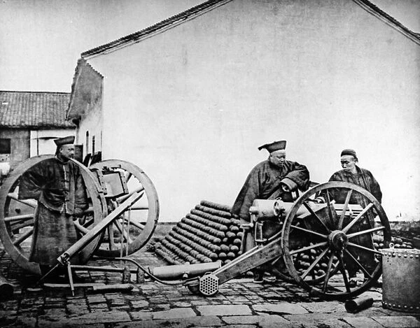 Nanjing Arsenal, 1872 (b  /  w photo)