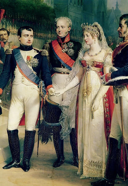 Napoleon Bonaparte (1769-1821) Receiving Queen Louisa of Prussia (1776-1810) at Tilsit