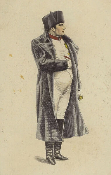 Napoleon Bonaparte (colour litho)