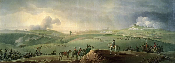 Napoleon I (1769-1821) Observing the Battle of Austerlitz