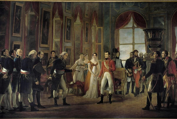 Napoleon I (1769-1821) received in Saint-Cloud the Senatus-Consulte who proclaimed him