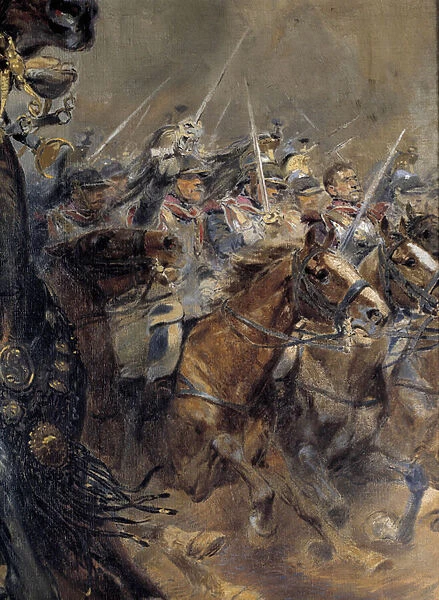 Napoleonic War: 'The last charge of General Antoine Charles Comte de Lasalle
