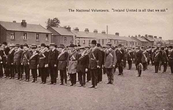 The National Volunteers (b  /  w photo)