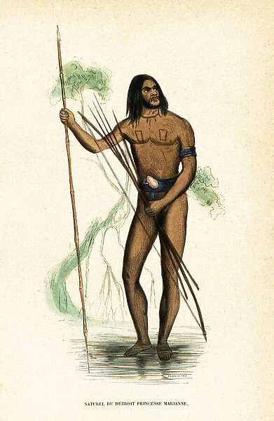 Native of Pulau Yos Sudarso, Muli Strait, New Guinea