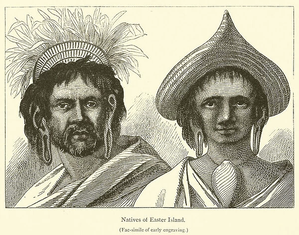 Natives of Easter Island (engraving)