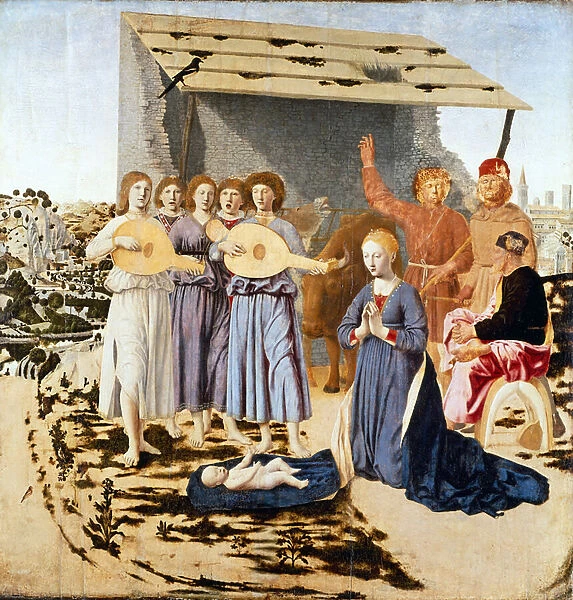 The Nativity, 1470-1475 (oil on panel)