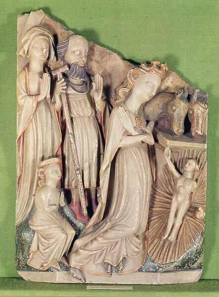 The Nativity, c. 1470-90 (alabaster)