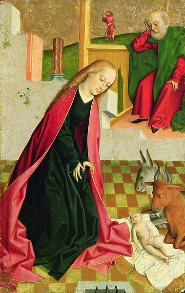 Nativity of Christ (oil on panel)