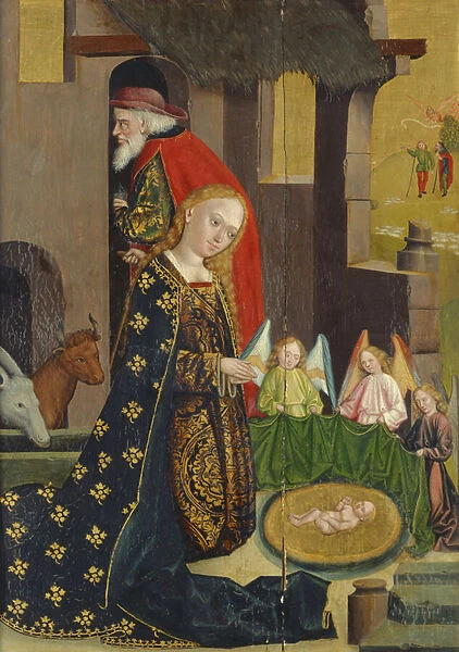 Nativity, from the Dome Altar, 1499 (tempera on panel)