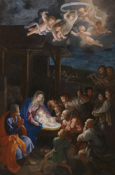The Nativity at Night, 1640 (oil on canvas)