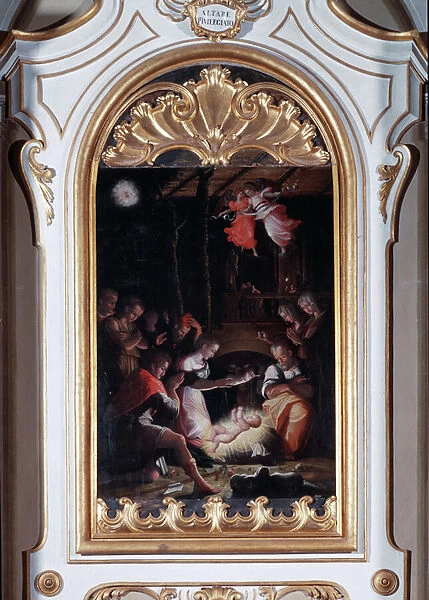 Nativity (oil on canvas, 1536-1539)