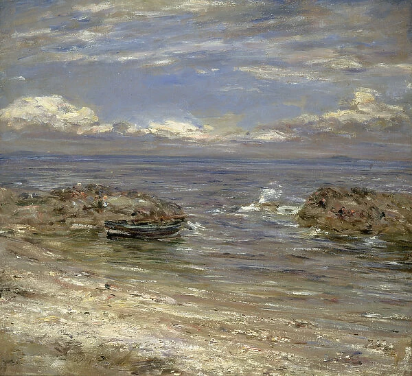 Natural Harbour, Cockenzie (oil on canvas)