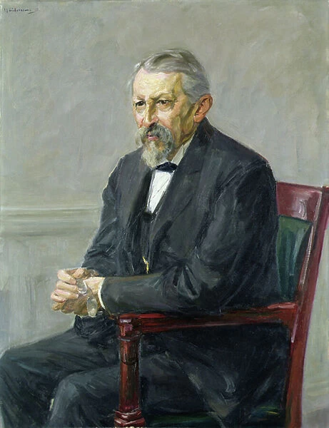 The Natural Scientist, Hermann Strebel (1834-1914) 1905 (oil on canvas)